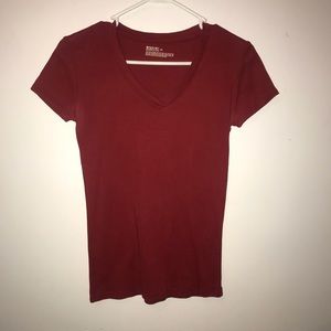 Red v neck